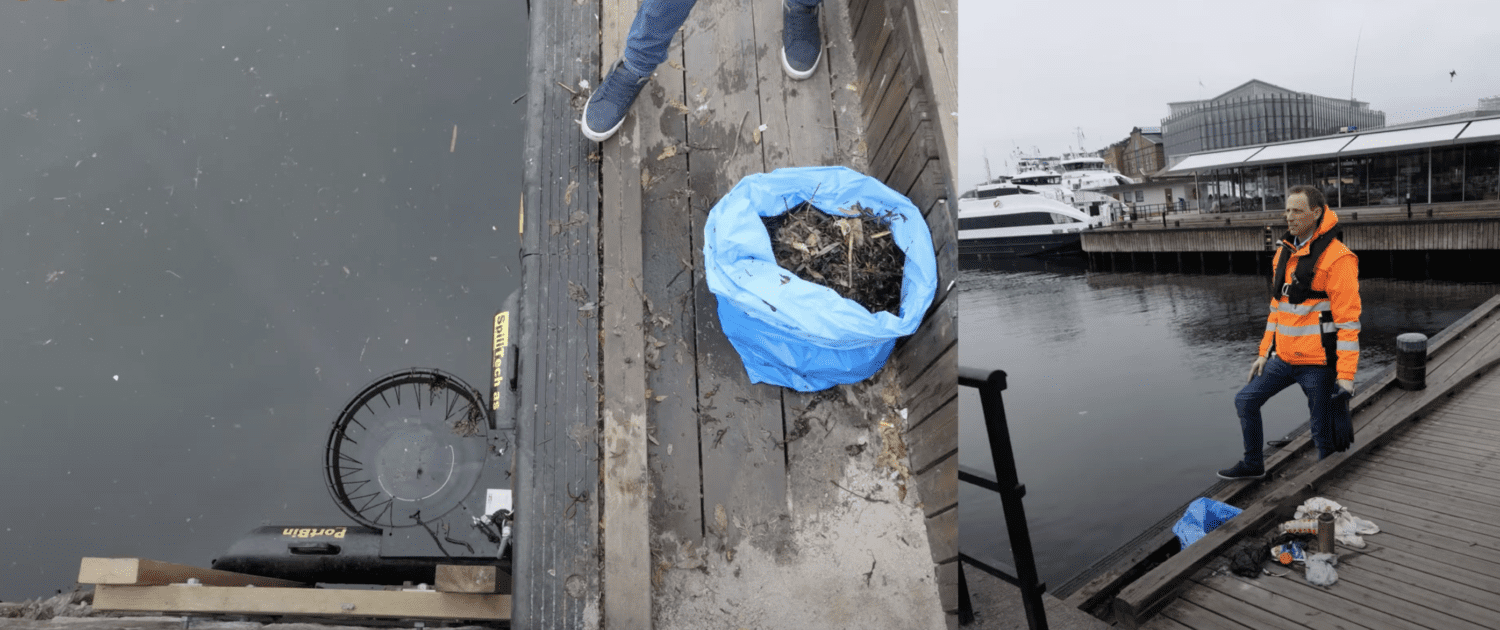 PortBin Yüzer Atık Temizleyici Çöp Kapar Oslo